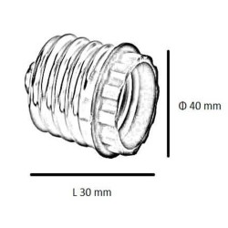 Adapter cap  E40-E27 3858