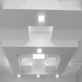Square LED slim Panel 20W -  ADJUSTABLE