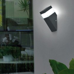 8W LED Wall light circular BONN Outdoor