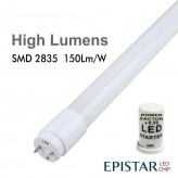 13 LED  MAX Tube Glass  300º   90cm - 150Lm/W