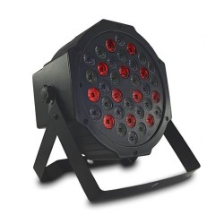 Foco PAR LED 36W DMX MONTANA con mando