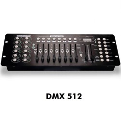 Quizás quisiste decir: Mesa Controladora para Iluminación DMX 512Control Panel for Lighting DMX512 -192 channels