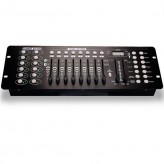 Quizás quisiste decir: Mesa Controladora para Iluminación DMX 512Control Panel for Lighting DMX512 -192 channels