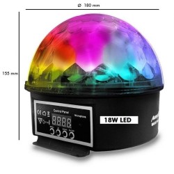 18W led Magic Ball Mini Star  DMX