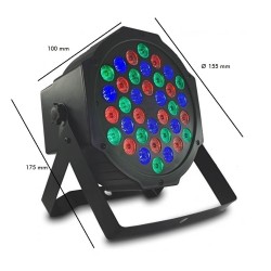 PAR 18 LED spotlight DMX MONTANA 20