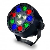 Projecteur  Mini PAR LED 36W MONTANA  RGB + Blanc - DMX