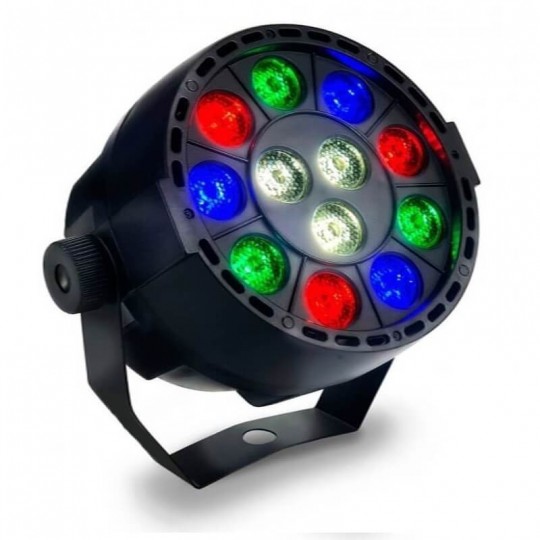 LED Strahler Mini PAR 36W MONTANA  RGB + Weiß - DMX