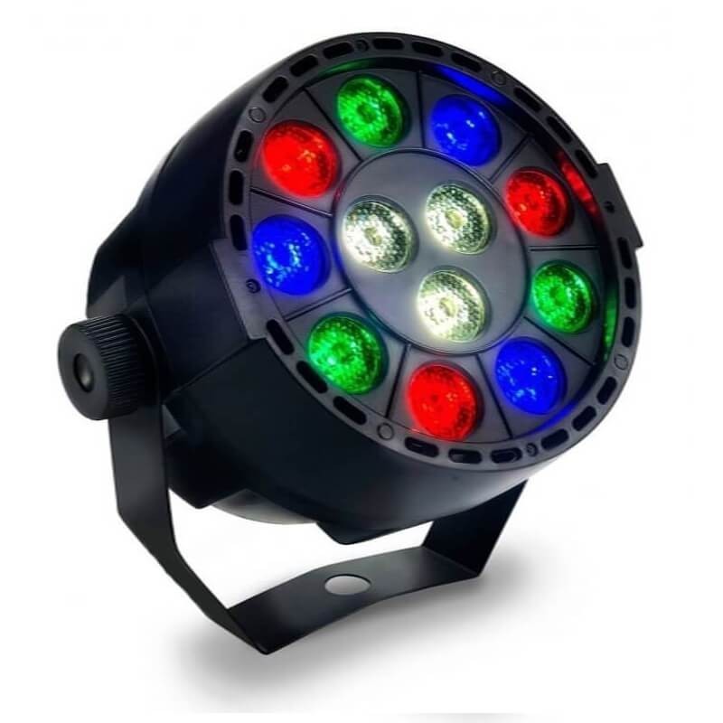 Foco Projector Mini PAR LED 36W MONTANA  RGB + Branco - DMX