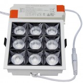 Einbauleuchte LED-Strahler  40W  OSRAM chip 18º UGR17 140lm/W