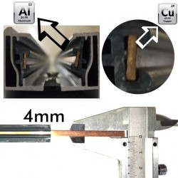 Buy Tracklights  Rail  2 meters REINFORCED - Single-phase