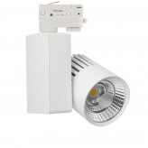 Foco LED 40W GRAZ TRIFASICO Blanco BRIDGELUX Chip para Carril Monofásico 100º  CRI +90