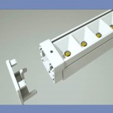 Barre linéaire à LED 28W -HALLE DYNAMICS - UGR19  pour plafonds techniques - Pack 2 unités