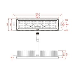 Proyector LED 400W MAGNUM AIR 186Lm/W 60º