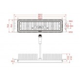 LED Projektor 400W MAGNUM AIR 186Lm/W 60º