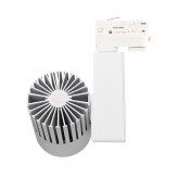 Foco LED 40W GRAZ TRIFASICO Blanco BRIDGELUX Chip para Carril Monofásico 100º  CRI +90