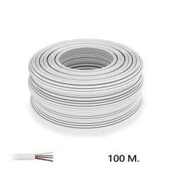 Cord Strip RGB (Telephone ) 4 Wire 100Meters 0009