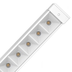 28W Turner Linear Bar  LED - HALLE DYNAMICS - UGR19 - for Technical Ceilings - Pack 2 units