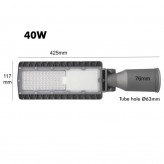 40W LED Streetlight 40W HALLEY BRIDGELUX Chip 140lm/W