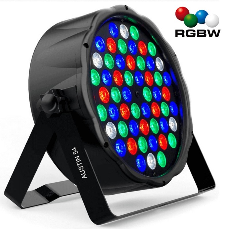 Projecteur LED PAR 54W AUSTIN RGBW DMX