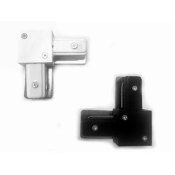 Conector tipo L para Carril Monofásico REFORZADO