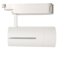 Foco LED 30W VIENA Branco para Calha Monofásico 24º  CRI +85