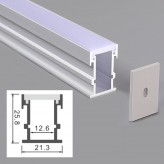 Perfil de Aluminio Modelo Chão- 2 Metros