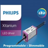 Farol LED 10W - 100W MILÃO Philips Driver Programável SMD5050 240Lm/W