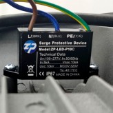 Farol LED 10W - 100W ETNA Philips Driver Programável SMD5050 240Lm/W