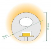 LED Neon Flex Lichtschlauchrolle RUND 220V 25m 16mm  - 9,6W/m - 3000K-4000K-6000K