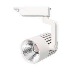 LED Tracklight 40W PISA  White  Single-phase rails  35º