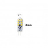 Ampoule G4 LED 2.5W blanc naturel 4000K 12V DC