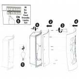 Applique LED E27 CAEN  Extérieur IP44