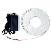 LED Stripe Neon 3000K LED 6mm 12V + Stromversorgung