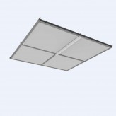 Barre linéaire à LED 28W -HALLE DYNAMICS - UGR19  pour plafonds techniques - Pack 2 unités