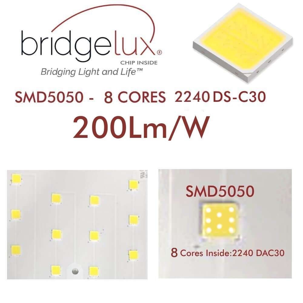 Module LED Bridgelux 50W pour l'éclairage public