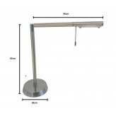 Steel table lamp 3W  G9