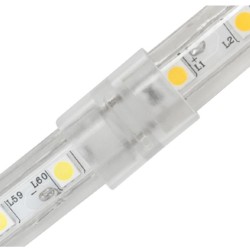 Plug e União Tipo I para Fita LED 220V - Cor única - 12mm