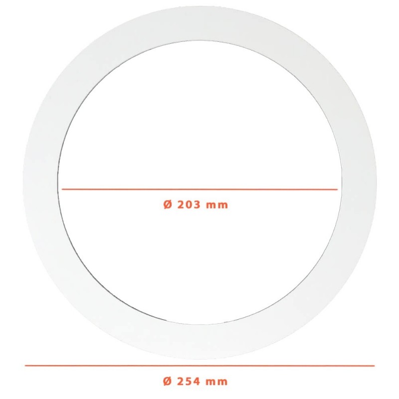 Frame supplementary Hoop Cover for Downlight - 25,5CM