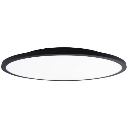 Plafonnier LED 40W DIMMABLE - OSLO - Noir - COULEUR SÉLECTIONNABLE - CCT - 60cm