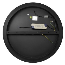 Plafón LED Superficie 40W DIMABLE - OSLO - Negro