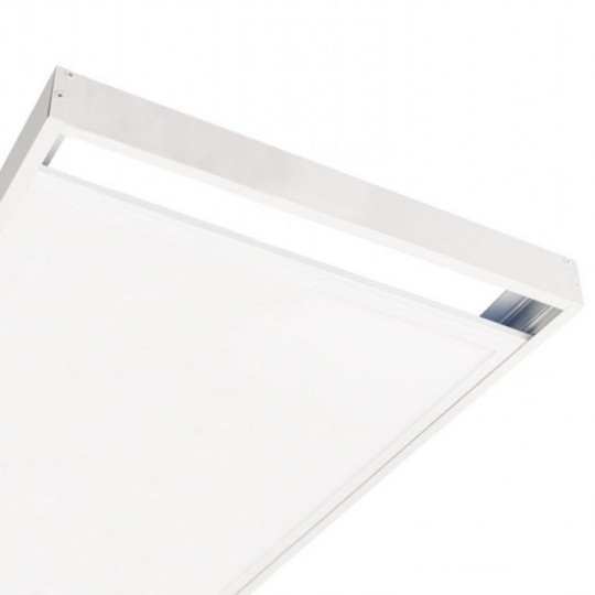 Boitier saillie dalle LED - 120x60 blanc