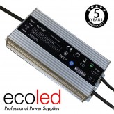 Alimentation PROFESSIONNELLE 24V 24V 320W - ECOLED - IP67  - TÜV