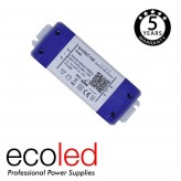 Fonte de alimentação PROFISSIONAL 12V 20W - ECOLED - IP20 - TÜV