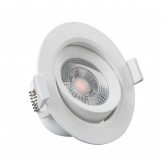 Downlight LED - 7W -  Rond Blanc - CCT