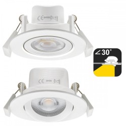 Empotrable LED 7W Circular Blanco - CCT