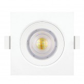 Downlight LED 7W Square White - CCT