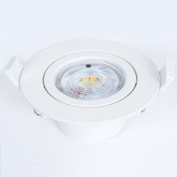 Empotrable LED 7W Circular Blanco - CCT