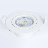 LED Strahler Downlight Schwenkbar Rund Weiß 7W - CCT