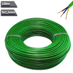 Electric hose (halogen free). CE approved commercial use 3x1.5mm 10...