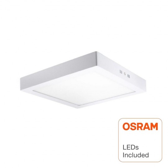 Plafonnier square à LED 20W 120º - OSRAM Chip